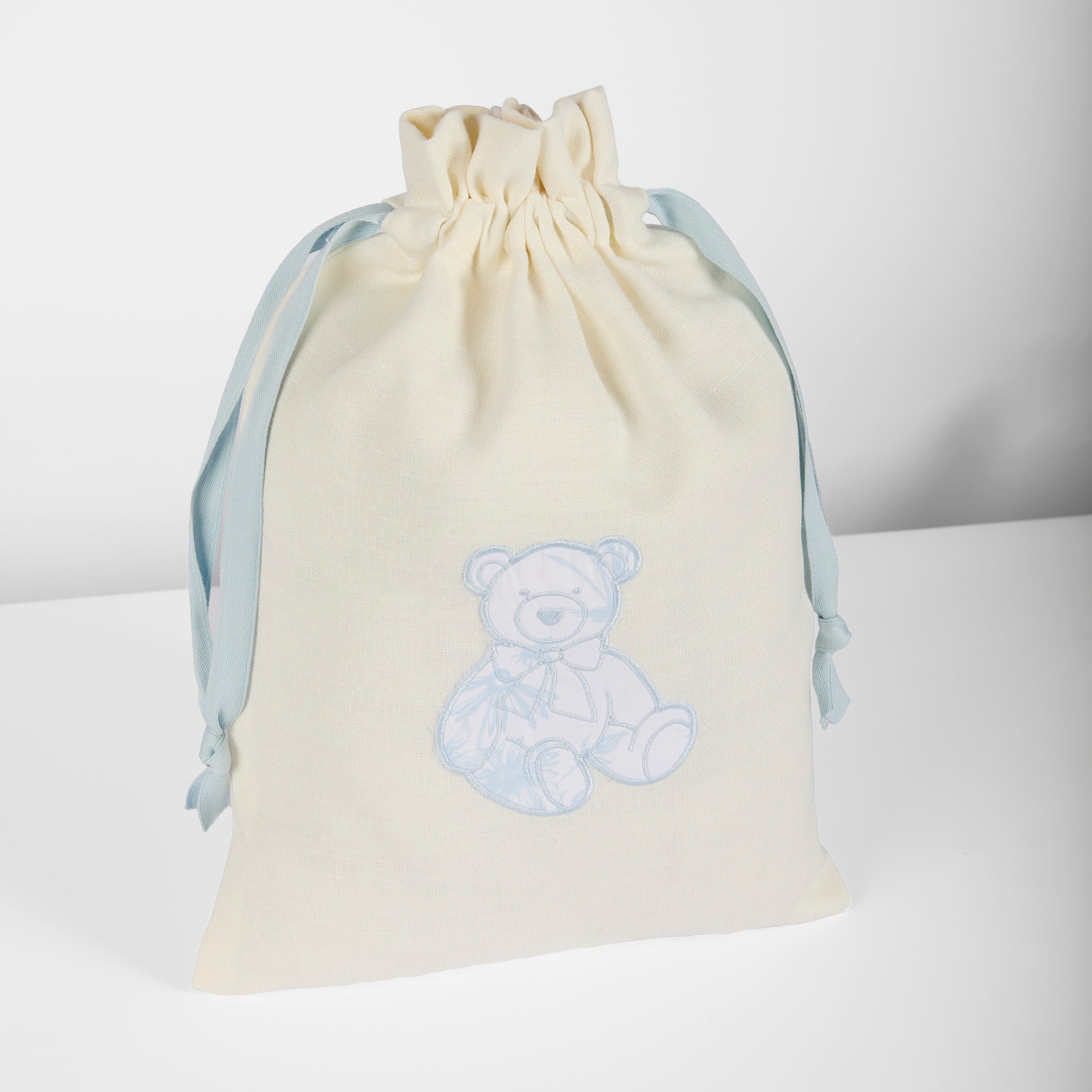 Baby Bag Teddy Leinen