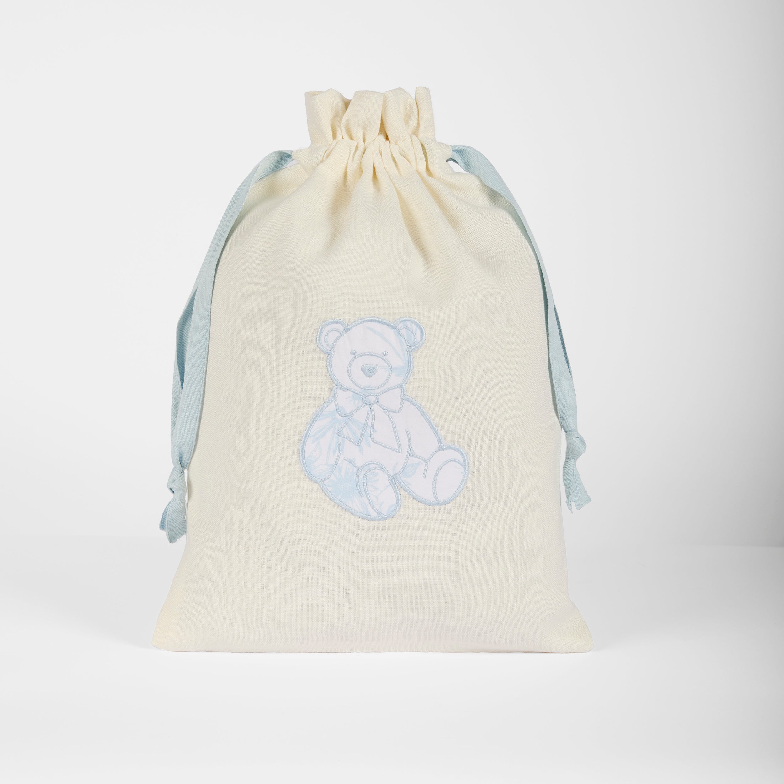 Baby Bag Teddy Leinen