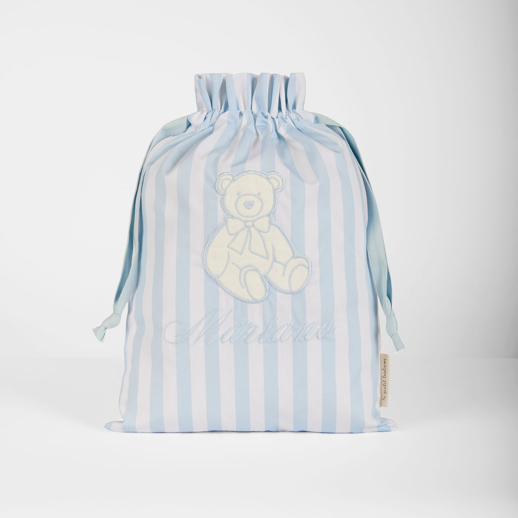 Baby Bag Teddy Stripes
