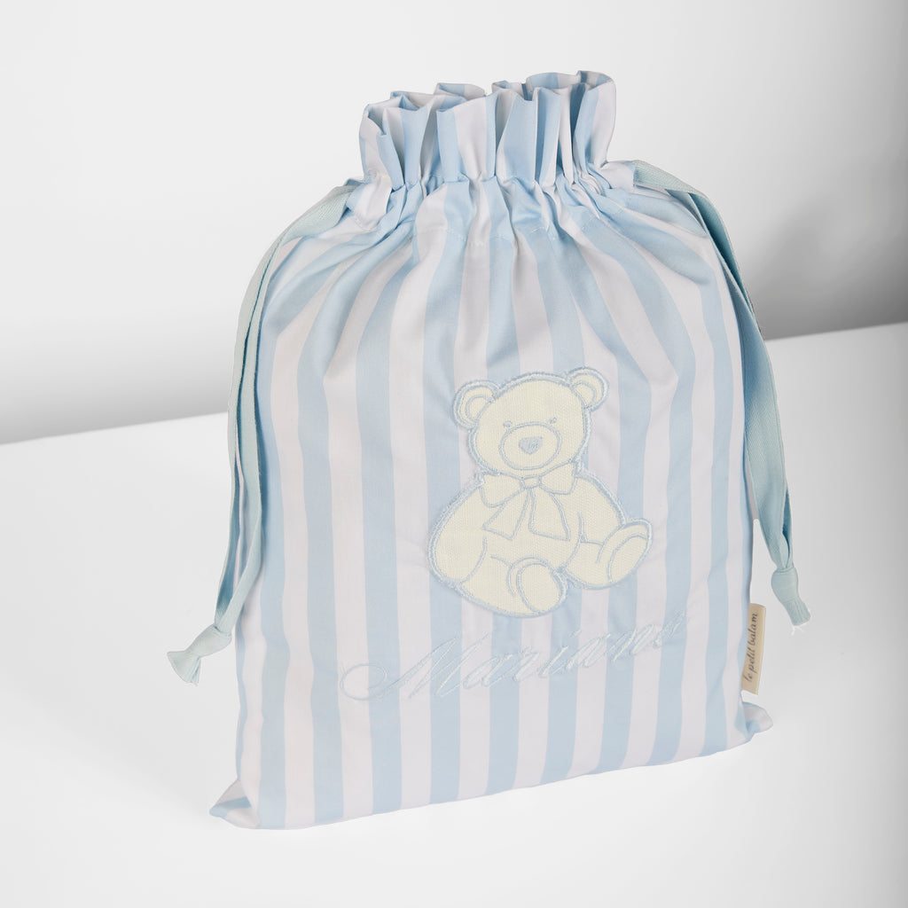 Baby Bag Teddy Stripes