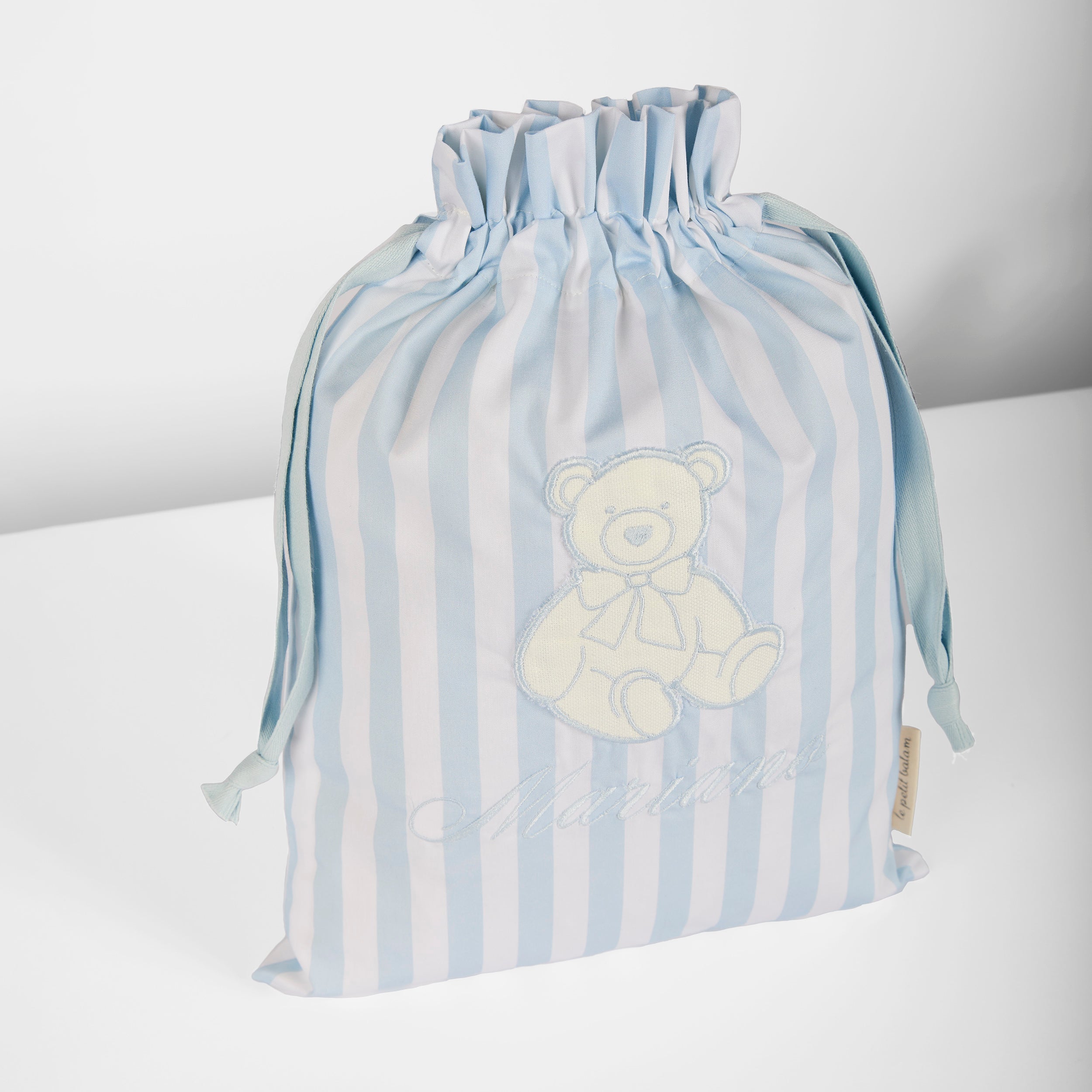 Baby Bag Teddy Stripes