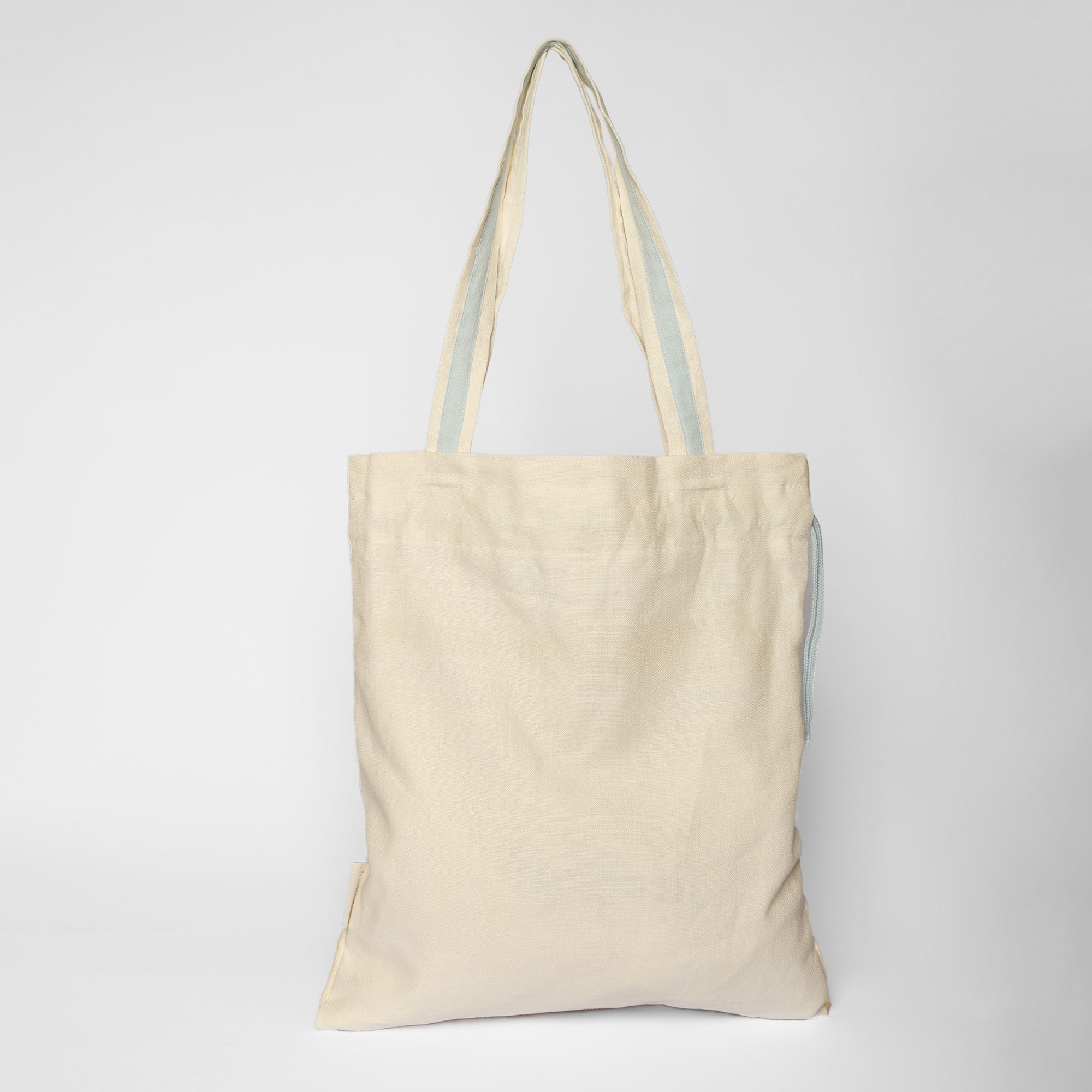 Mom Beach Club Linen Bag