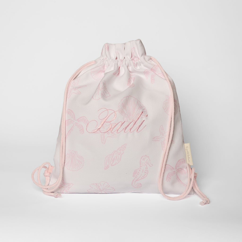 Playa Drawstring Bag Pink
